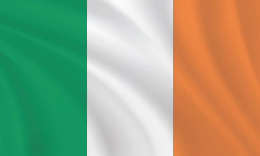 3:5 Ratio Ireland Flag
