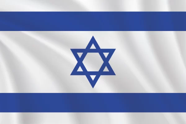 Flags of the World 2:3 Ratio Israel Flag