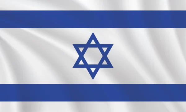 3:5 Ratio Israel Flag