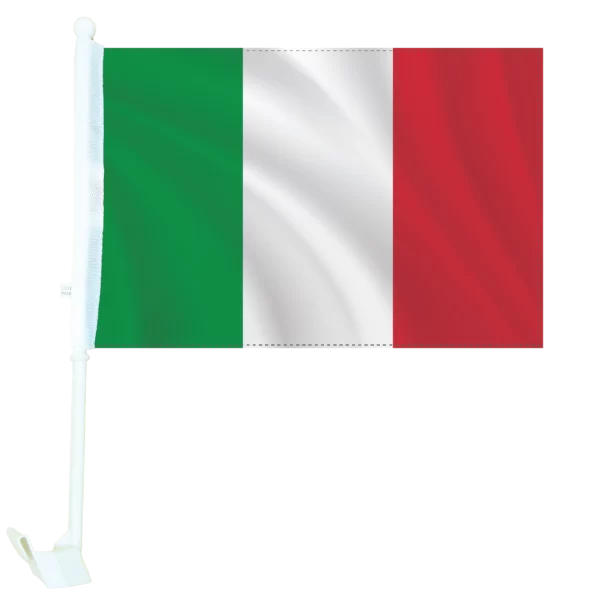 Flags of the World - Italy Car Flag