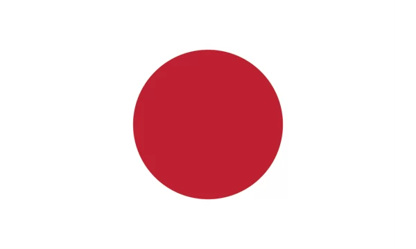 3:5 Ratio Japan Flag