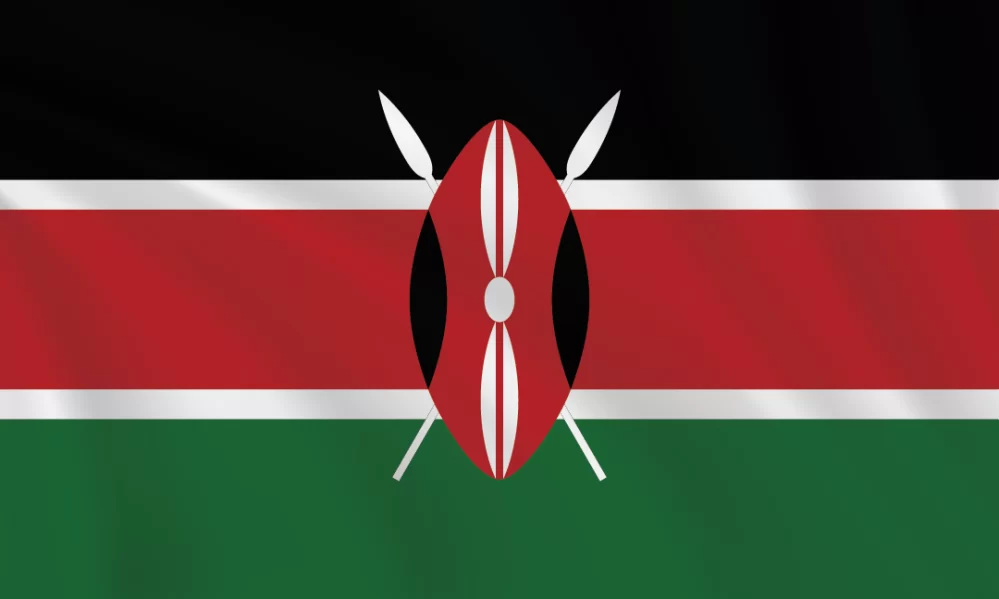 3:5 Ratio Kenya Flag