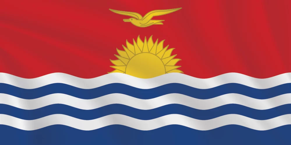Flags of the World 1:2 Ratio Kiribati Flag