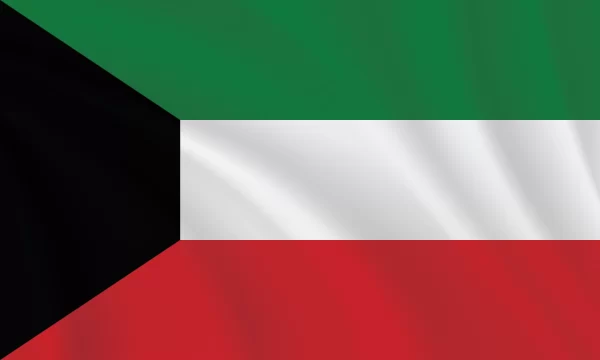 3:5 Ratio Kuwait Flag