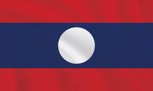 3:5 Ratio Laos Flag