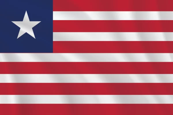Flags of the World 2:3 Ratio Liberia Flag
