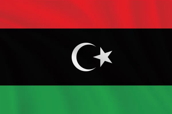 Flags of the World 2:3 Ratio Libya Flag