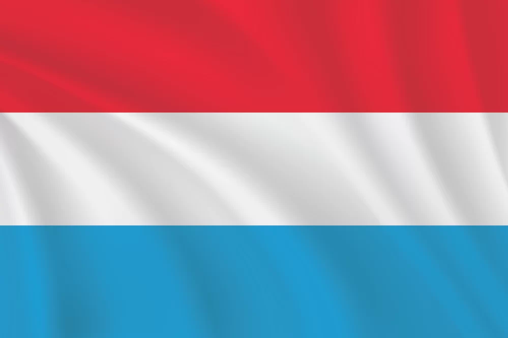 Flags of the World 2:3 Ratio Luxembourg Flag