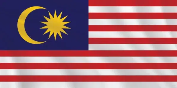 Flags of the World 1:2 Ratio Malaysia Flag