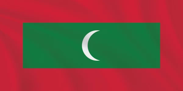 Flags of the World 1:2 Ratio Maldives Flag