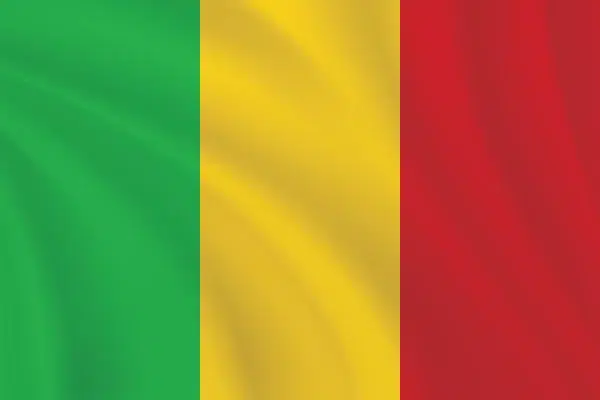 Flags of the World 2:3 Ratio Mali Flag