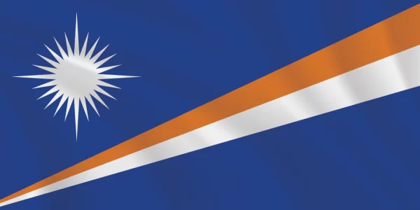 Flags of the World 1:2 Ratio Marshall Islands Flag