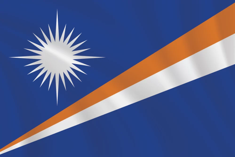 Flags of the World 2:3 Ratio Marshall Islands Flag