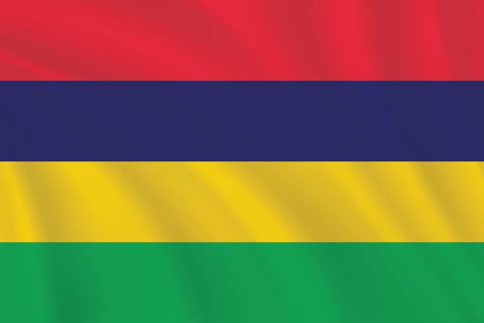 Flags of the World 2:3 Ratio Mauritius Flag