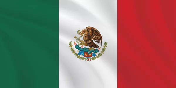 Flags of the World 1:2 Ratio Mexico Flag