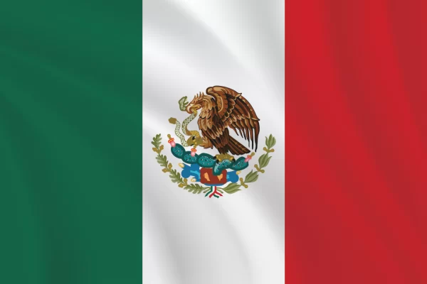 Flags of the World 2:3 Ratio Mexico Flag