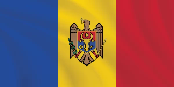 Flags of the World 1:2 Ratio Moldova Flag