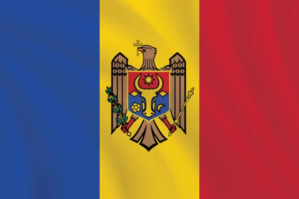 Flags of the World 2:3 Ratio Moldova Flag