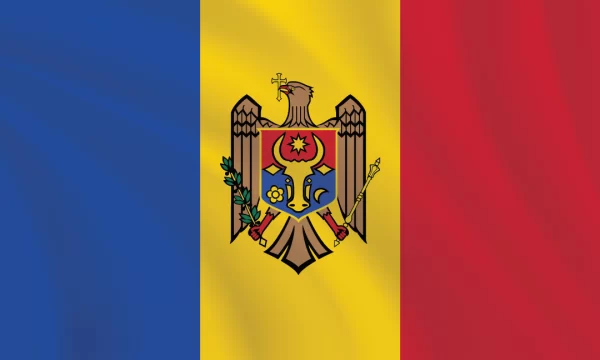 3:5 Ratio Moldova Flag