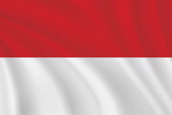 Flags of the World 2:3 Ratio Monaco Flag