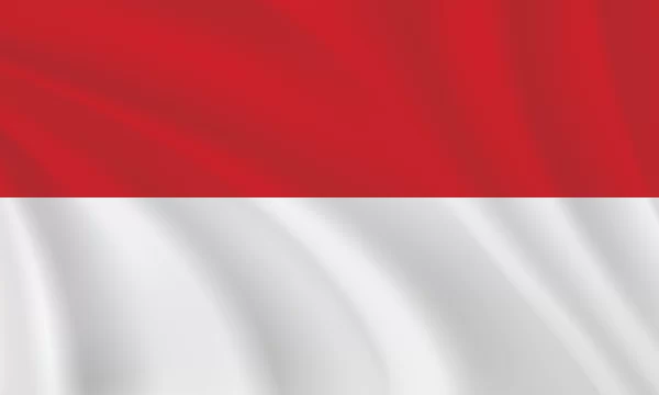 3:5 Ratio Monaco Flag