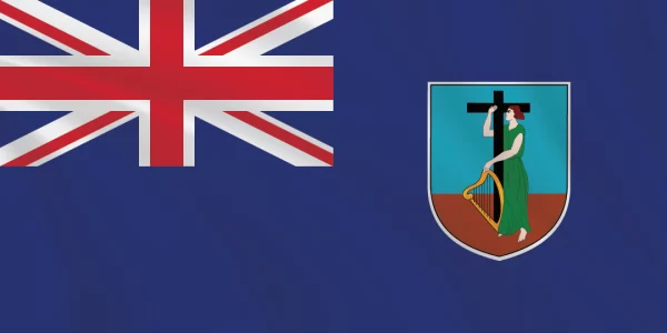 Flags of the World 1:2 Ratio Montserrat Flag