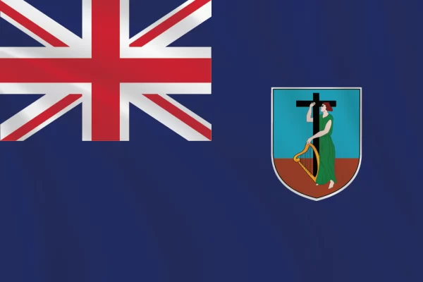 Flags of the World 2:3 Ratio Montserrat Flag