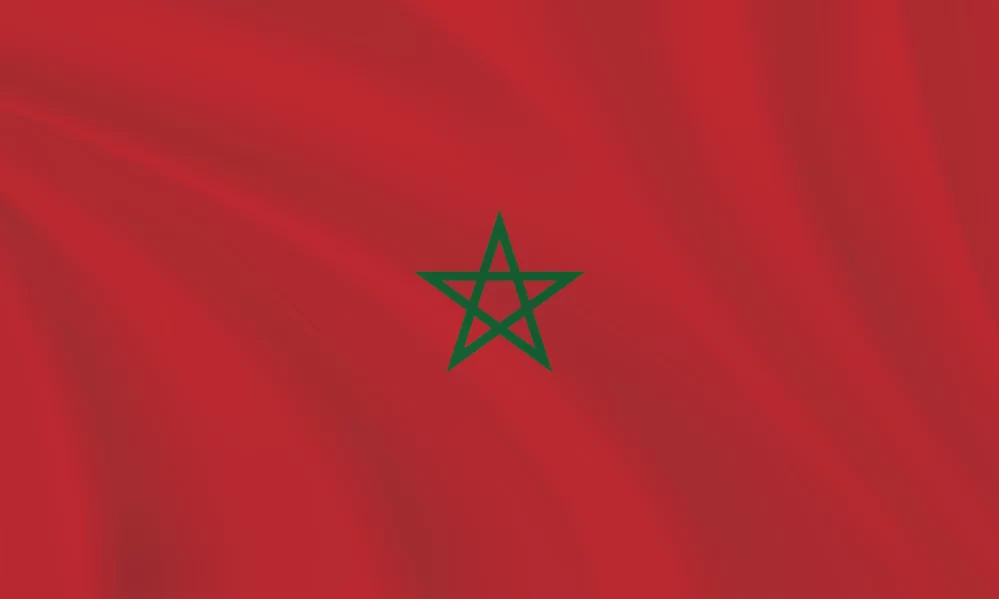 3:5 Ratio Morocco Flag
