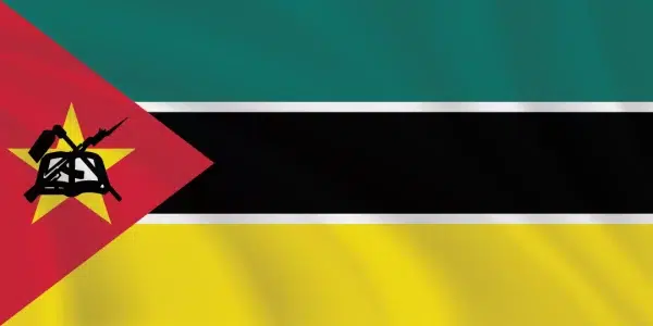 Flags of the World 1:2 Ratio Mozambique Flag