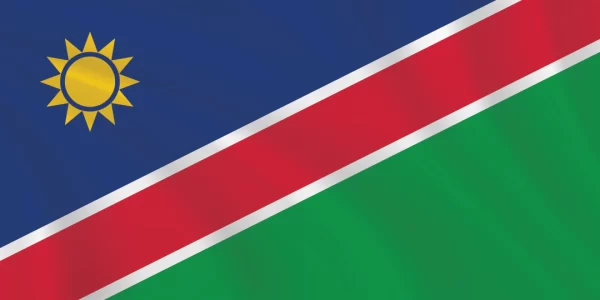Flags of the World 1:2 Ratio Namibia Flag