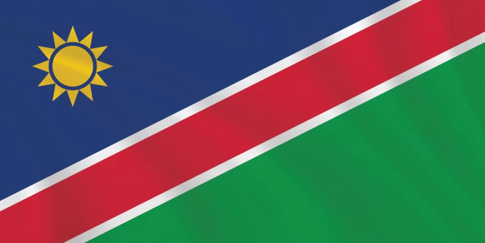Flags of the World 1:2 Ratio Namibia Flag