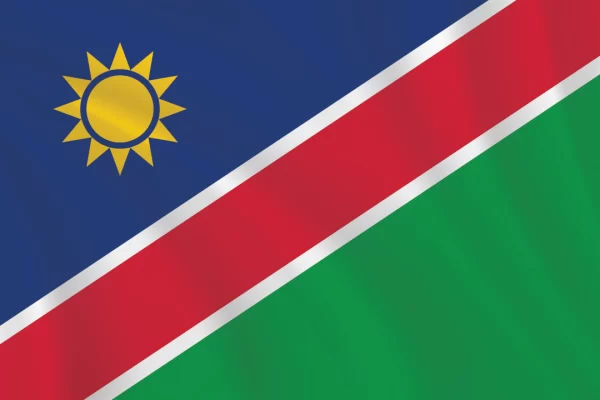 Flags of the World 2:3 Ratio Namibia Flag
