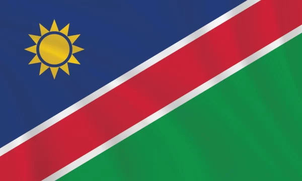 3:5 Ratio Namibia Flag