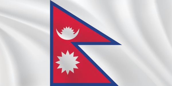 Flags of the World 1:2 Ratio Nepal Flag