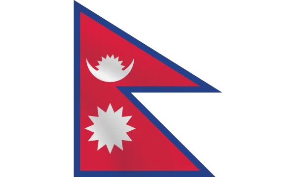 3:5 Ratio Nepal flag