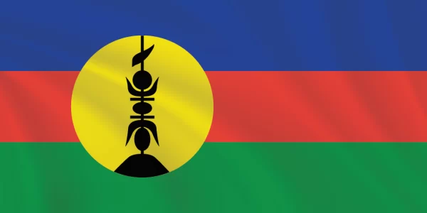 Flags of the World 1:2 Ratio New Caledonia Flag