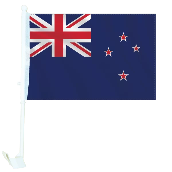 Flags of the World - New Zealand Car Flag
