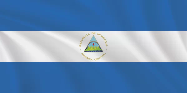 Flags of the World 1:2 Ratio Nicaragua Flag