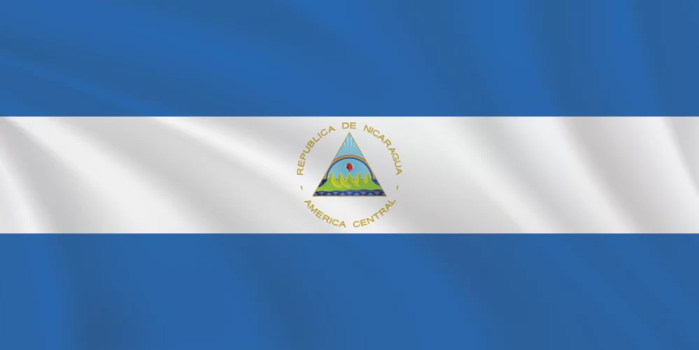 Flags of the World 1:2 Ratio Nicaragua Flag