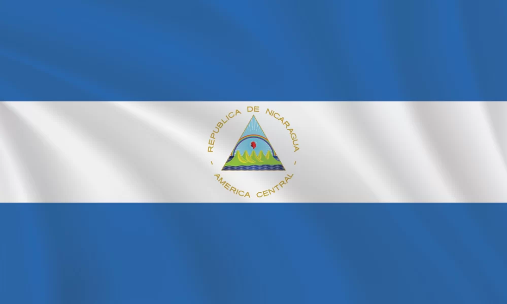 3:5 Ratio Nicaragua Flag
