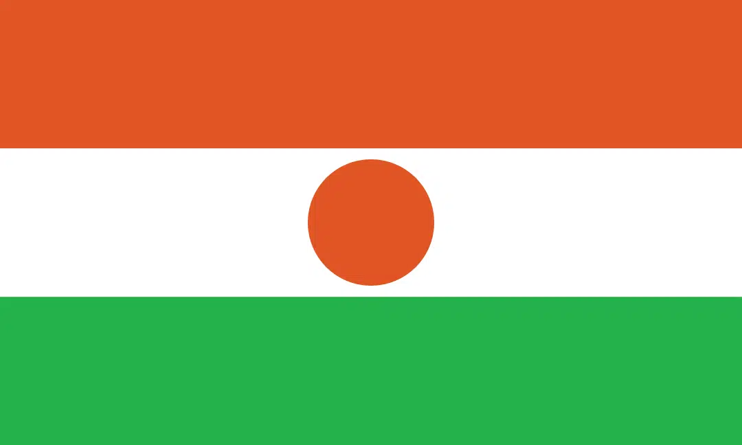 3:5 Ratio Niger Flag