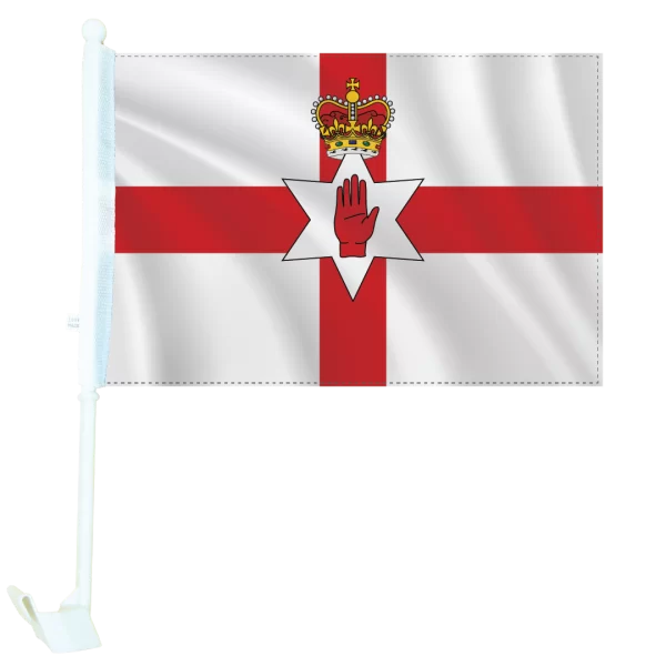 Flags of the World - Northern Ireland Car Flag