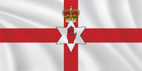 Flags of the World 1:2 Ratio Northern Ireland Flag