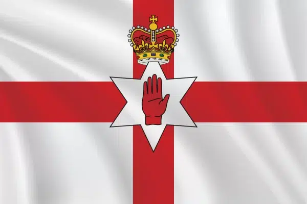 Flags of the World 2:3 Ratio Northern Ireland Flag