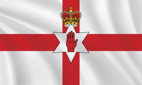 3:5 Ratio Northern Ireland Flag