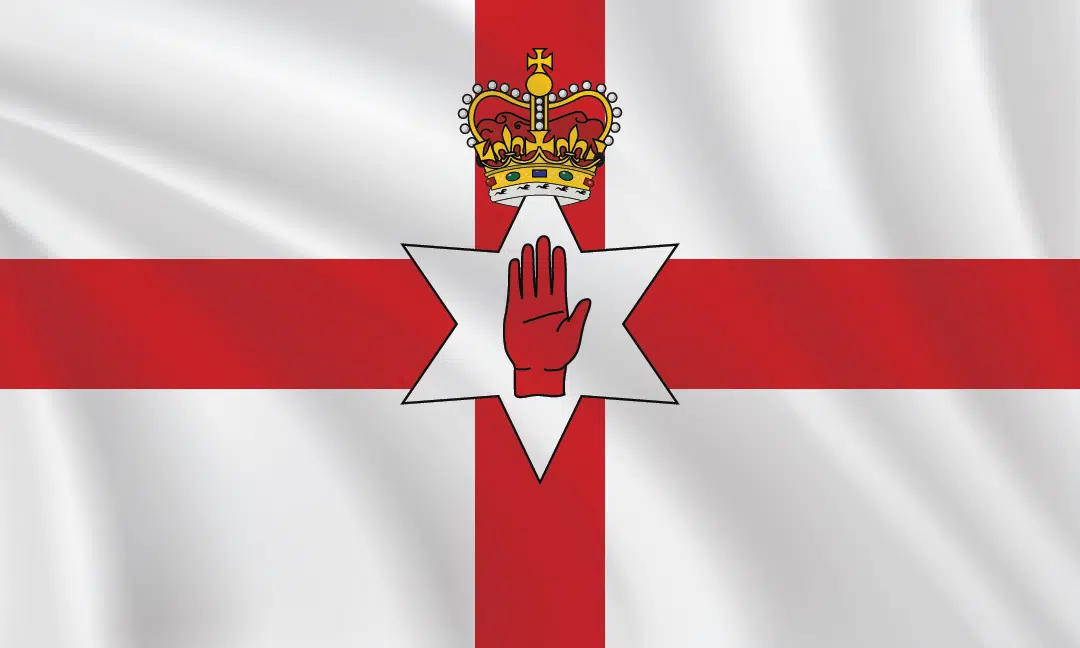3:5 Ratio Northern Ireland Flag
