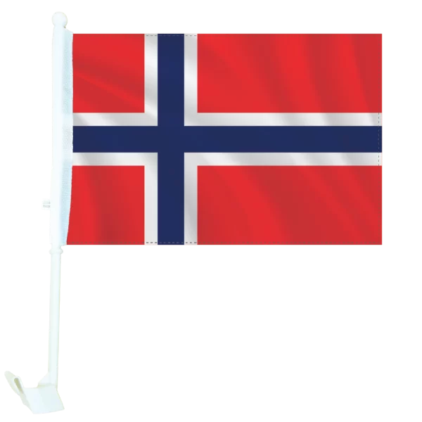 Flags of the World - Norway Car Flag