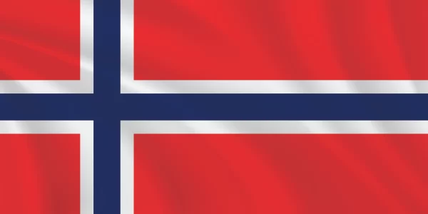 Flags of the World 1:2 Ratio Norway Flag