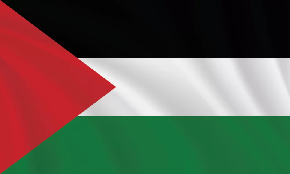 3:5 Ratio Palestine Flag