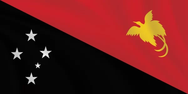 Flags of the World 1:2 Ratio Papua New Guinea Flag